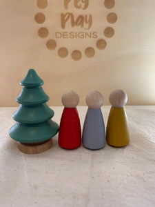 Seconds Peg Dolls #23