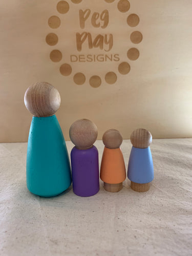 Seconds Peg Dolls #25