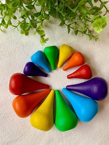Rainbow Tear Drops