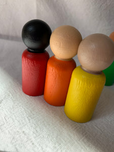 #17 Seconds 6cm Peg Dolls