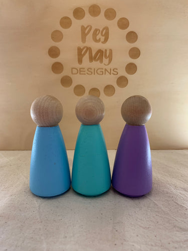 Seconds Peg Dolls #37