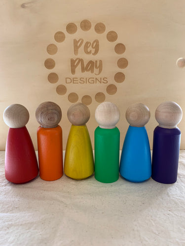 Seconds Peg Dolls #3