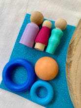 Load image into Gallery viewer, Mermaid Peg Doll Loose Part
