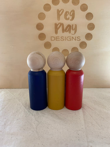 Seconds Peg Dolls #32