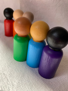 #17 Seconds 6cm Peg Dolls