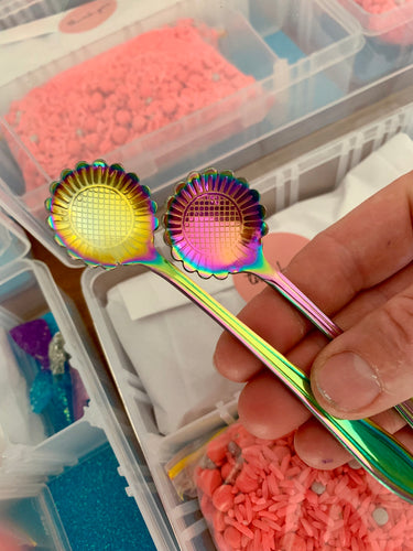 Rainbow Flower Spoon