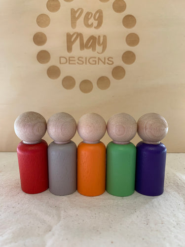 Seconds Peg Dolls #5