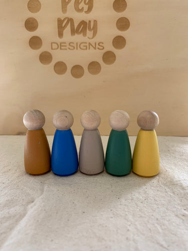Seconds Peg Dolls #16