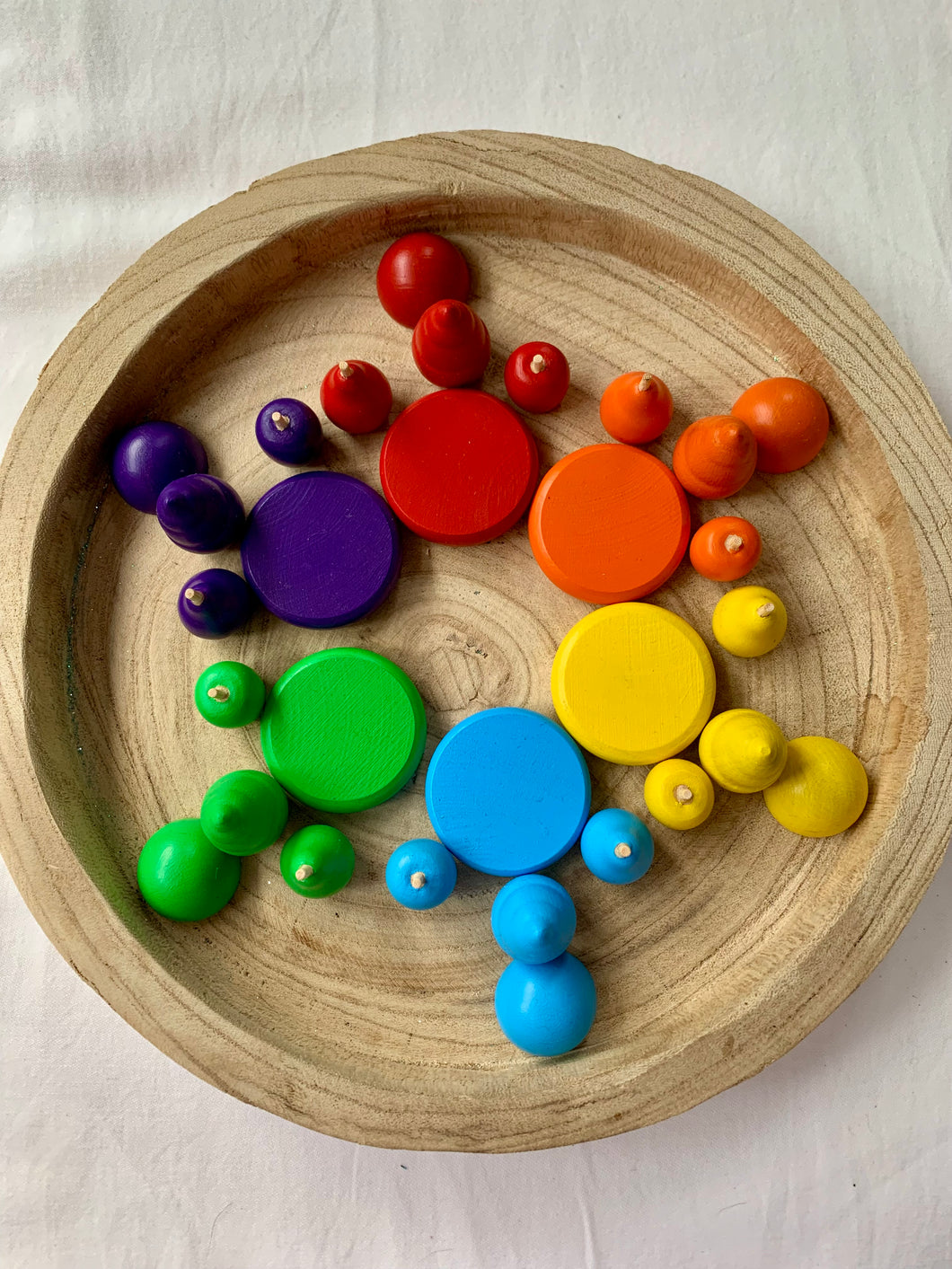 Rainbow Colour Sorting Set