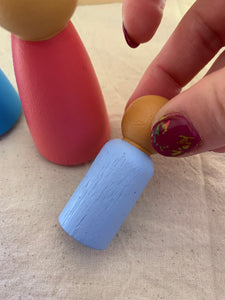 Seconds Peg Dolls #28