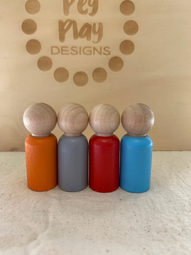 Seconds Peg Dolls #4