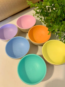 Light Pastel Bowls